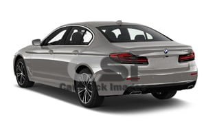 2021 BMW 5 Series  530e Sport 4 Door Sedan Angular rear