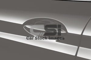 2021 BMW 5 Series  530e Sport 4 Door Sedan Door handle