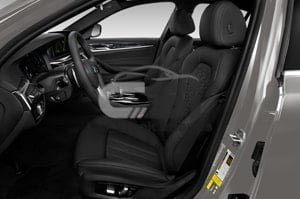 2021 BMW 5 Series  530e Sport 4 Door Sedan Front seat
