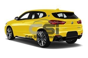 2021 BMW X2 M35i 5 Door SUV Angular rear