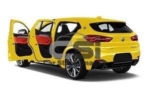 2021 BMW X2 M35i 5 Door SUV Doors