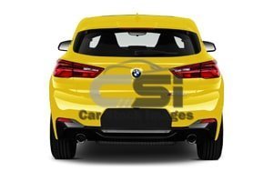 2021 BMW X2 M35i 5 Door SUV Rear view