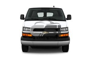 2021 Chevrolet EXPRESS PASSENGER 3500 LS Extended 5 Door Passenger Van Front view