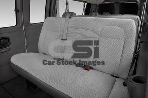 2021 Chevrolet EXPRESS PASSENGER 3500 LS Extended 5 Door Passenger Van Rear seat