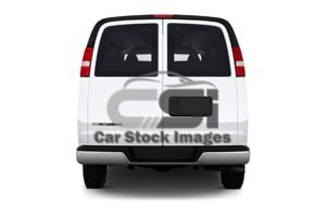 2021 Chevrolet EXPRESS PASSENGER 3500 LS Extended 5 Door Passenger Van Rear view
