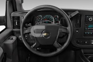 2021 Chevrolet EXPRESS PASSENGER 3500 LS Extended 5 Door Passenger Van Steering wheel