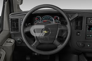 2021 Chevrolet Express Cargo WT 4 Door Cargo Van Steering wheel