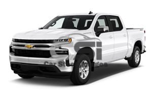 2021 Chevrolet Silverado 1500 Crew Cab LT 5 Doors Trucks Angular front
