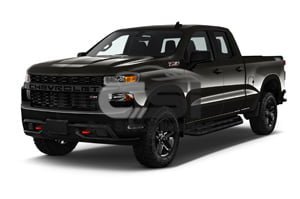 2021 Chevrolet Silverado 1500 Double Cab Custom Trail Boss 4 Door Trucks Angular front