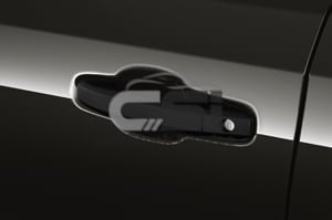 2021 Chevrolet Silverado 1500 Double Cab Custom Trail Boss 4 Door Trucks Door handle