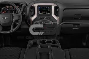 2021 Chevrolet Silverado 1500 Double Cab Custom Trail Boss 4 Door Trucks Instrument panel