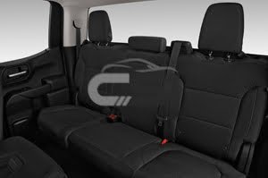 2021 Chevrolet Silverado 1500 Double Cab Custom Trail Boss 4 Door Trucks Rear seat