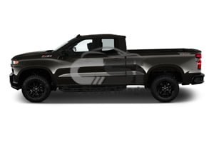 2021 Chevrolet Silverado 1500 Double Cab Custom Trail Boss 4 Door Trucks Side view