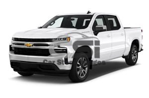 2021 Chevrolet Silverado 1500 LT 4 Door Trucks Angular front