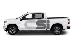 2021 Chevrolet Silverado 1500 LT 4 Door Trucks Side view