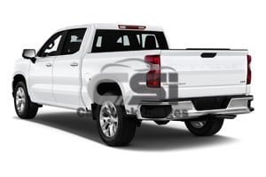 2021 Chevrolet Silverado 1500 LTZ 4 Door Trucks Angular rear
