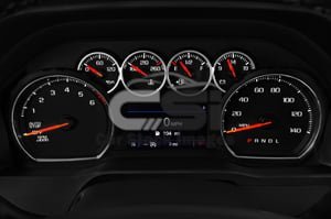 2021 Chevrolet Silverado 1500 LTZ 4 Door Trucks Instrument cluster