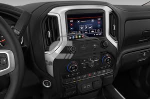 2021 Chevrolet Silverado 1500 LTZ 4 Door Trucks Climate control
