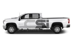 2021 Chevrolet Silverado 3500 LTZ 4 Door Trucks Side view