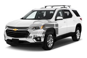 2021 Chevrolet Traverse 1LT 5 Door SUV angularfront
