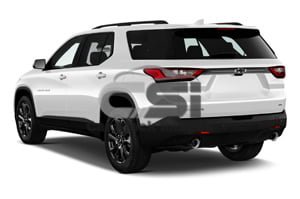 2021 Chevrolet Traverse RS 5 Door SUV Angular rear
