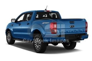 2021 Ford Ranger XLT 4 Door Trucks Angular rear