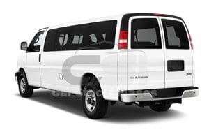 2021 GMC Savana 2500 Passenger Van Angular rear