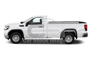 2021 GMC Sierra 1500 2 Door Van Side view