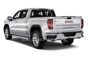 2021 GMC Sierra 1500 SLT 4 Door Pickup Angular rear