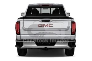 2021 GMC Sierra 1500 SLT 4 Door Trucks Rear view
