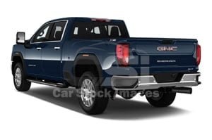 2021 GMC Sierra 2500HD SLT 4 Door Pickup Angular rear