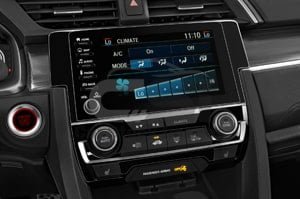 2021 Honda Civic Touring 4 Door Sedan Climate control