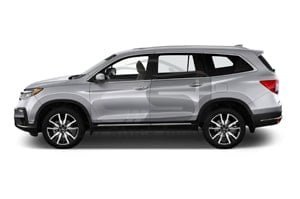 2021 Honda Pilot Touring 4 Door SUV Side view