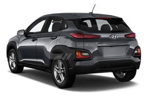 2021 Hyundai Kona SE 4 Door SUV Angular rear