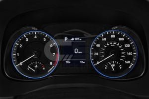 2021 Hyundai Kona SEL 4 Door SUV Instrument cluster