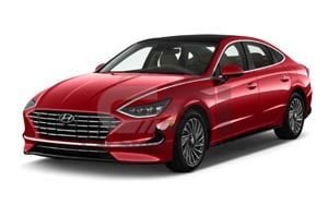 2021 Hyundai Sonata Hybrid Limited 4 Door Sedan Angular front