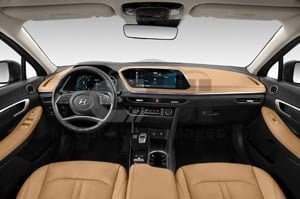 2021 Hyundai Sonata Hybrid Limited 4 Door Sedan Dash board