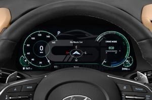 2021 Hyundai Sonata Hybrid Limited 4 Door Sedan Instrument cluster