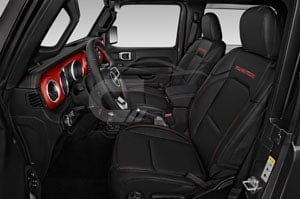 2021 Jeep Wrangler Rubicon 3 Door SUV Front seat