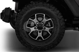 2021 Jeep Wrangler Rubicon 3 Door SUV Wheel cap