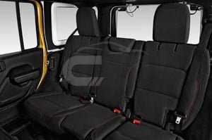 2021 Jeep Wrangler Unlimited Rubicon 5 Door SUV Rear seat