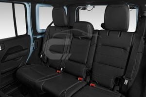 2021 Jeep Wrangler Unlimited Sahara 5 Door SUV Rear seat