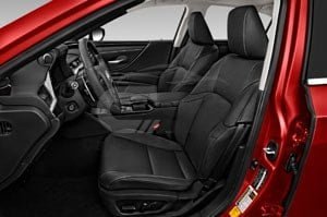 2021 Lexus ES 300h 4 Door Sedan Front seat