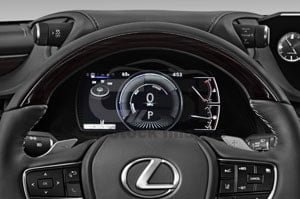 2021 Lexus ES 300h 4 Door Sedan Instrument cluster