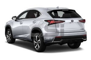 2021 Lexus NX300H 4 Door Sedan Angular rear