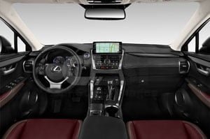 2021 Lexus NX300H 4 Door Sedan Dash board