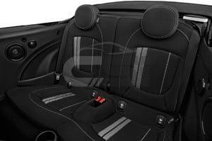 2021 Mini Cooper John Cooper Works 2 Door Convertible Rear seat
