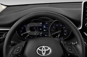 2021 Toyota CHR 4 Door SUV Instrument cluster