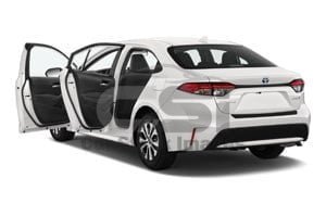 2021 Toyota Corolla Hybrid 4 Door Sedan Doors