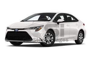 2021 Toyota Corolla Hybrid 4 Door Sedan Lowaggressive